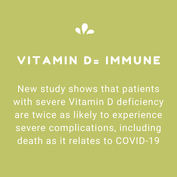 New Study Shows Vitamin D Deficiency - Enhancing the Immune System