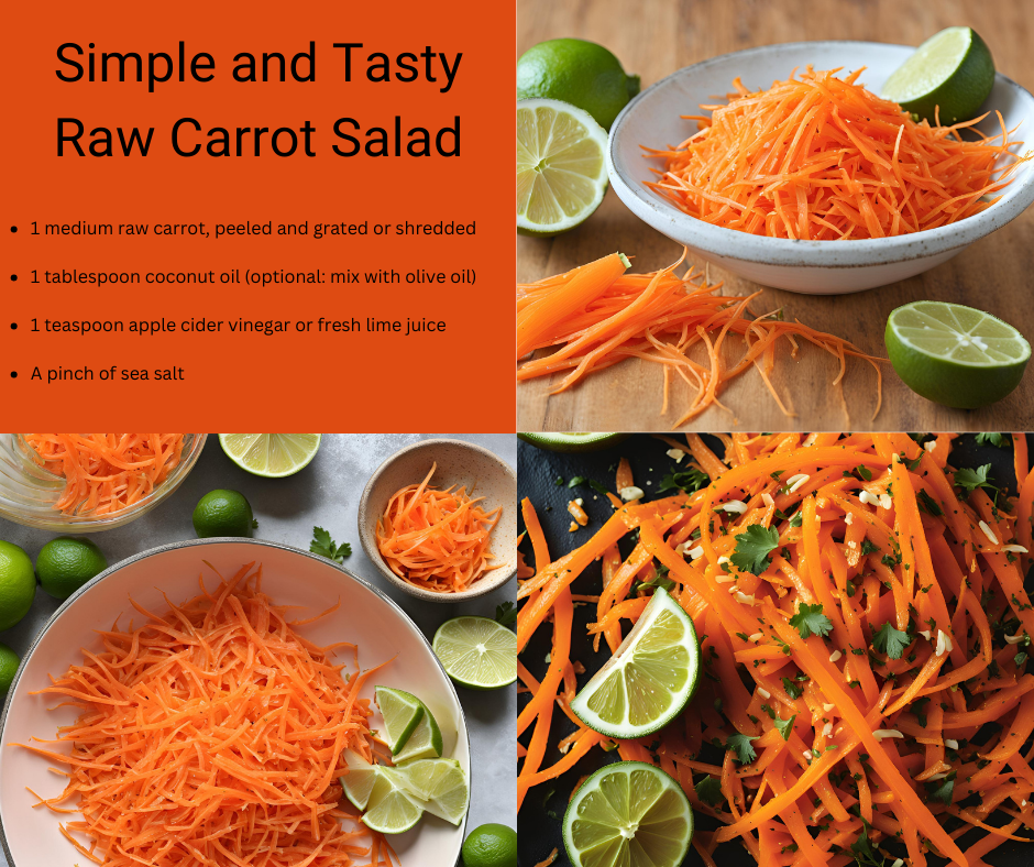 Managing Estrogen Dominance: The Power of Raw Carrot Salad