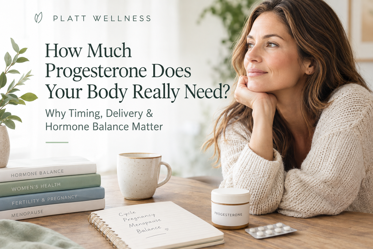 How Much Progesterone Does Your Body Really Need? Why Timing, Delivery & Hormone Balance Matter