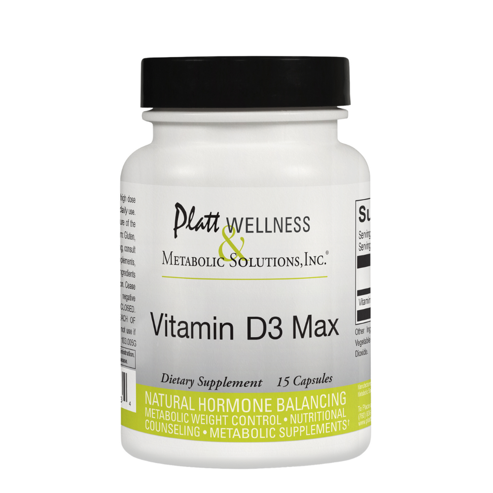 Vitamin D3 Max (50,000 units per capsule) - Platt Wellness