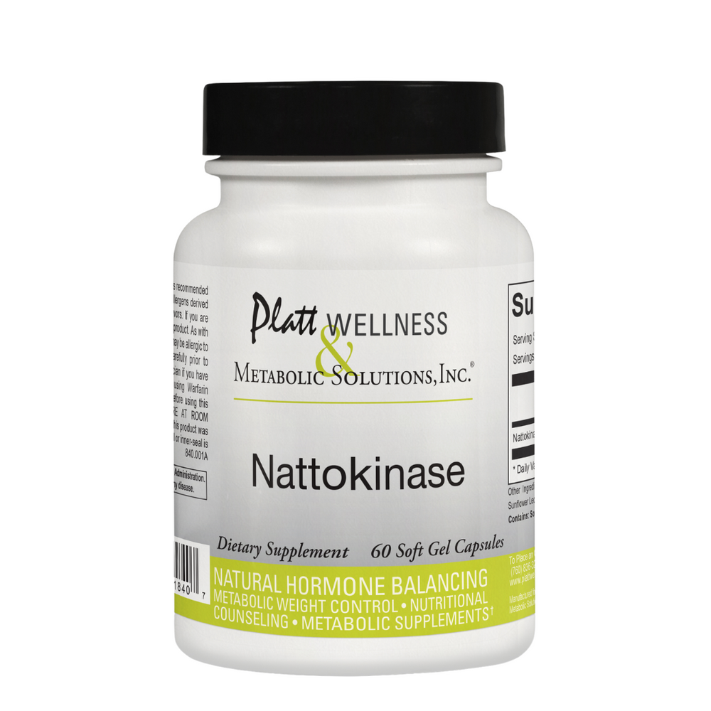 Nattokinase (helps dissolve blood clots) - Platt Wellness