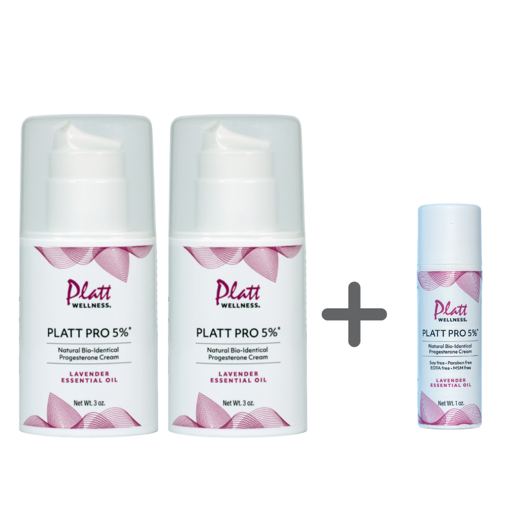 Buy Two Platt PRO 5% w/ Lavender Oil Creams + Free Travel Size