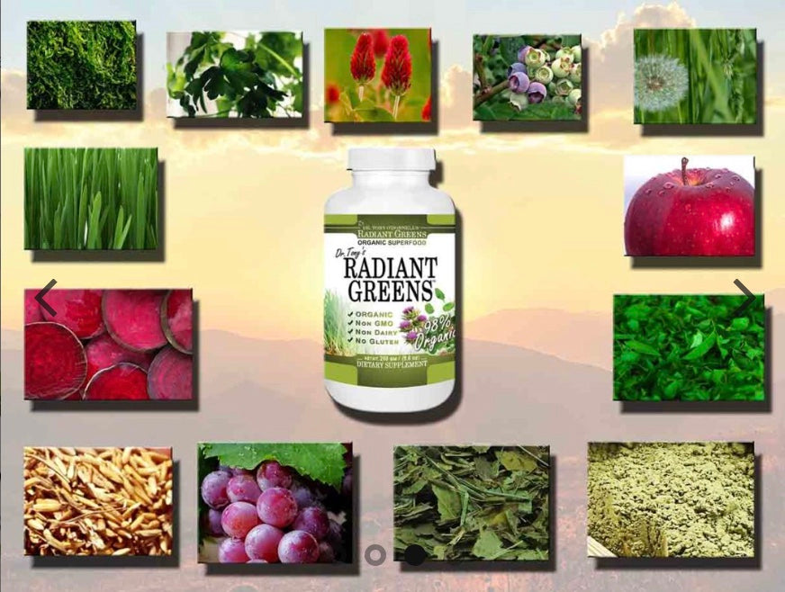 
                  
                    Radiant Greens - Organic Superfood w/Free Digital Meal Plan for limited time!
                  
                