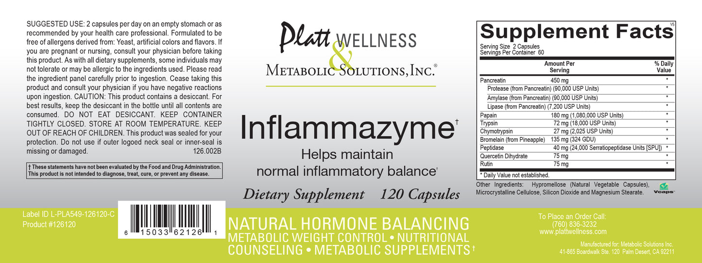 
                  
                    Inflammazyne - Platt Wellness
                  
                
