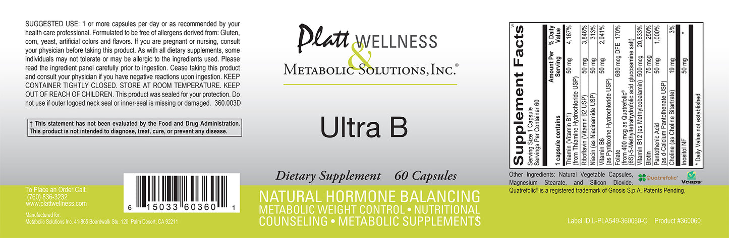 Ultra B - Platt Wellness