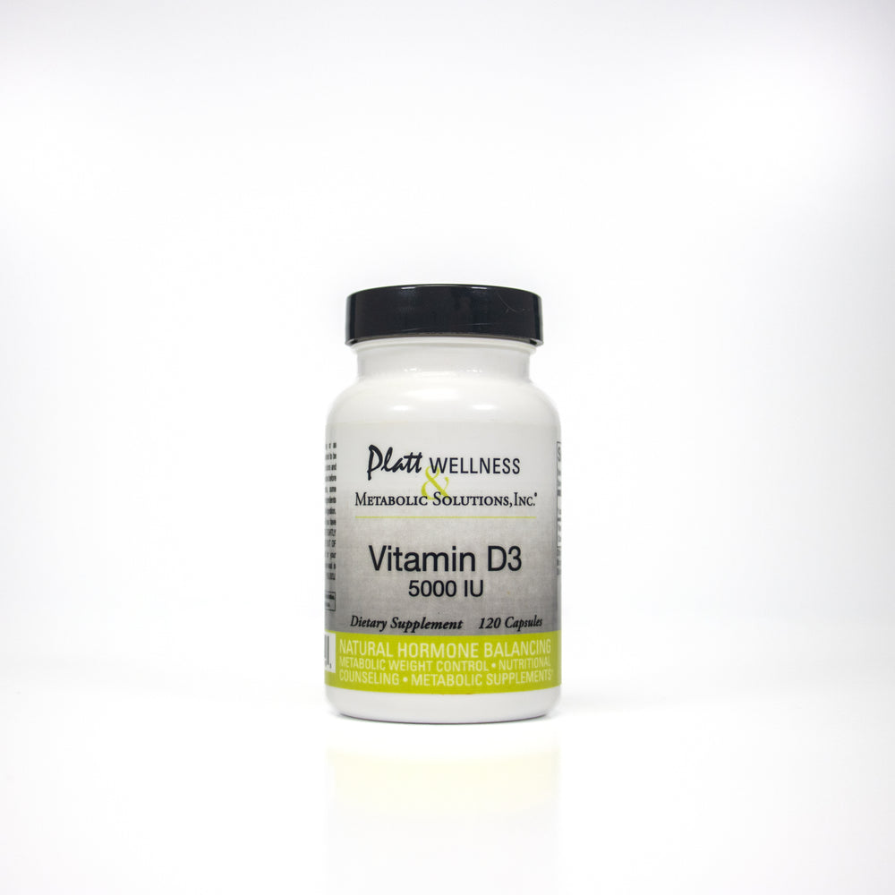 Vitamin D3 (5,000 units per capsule) - Platt Wellness